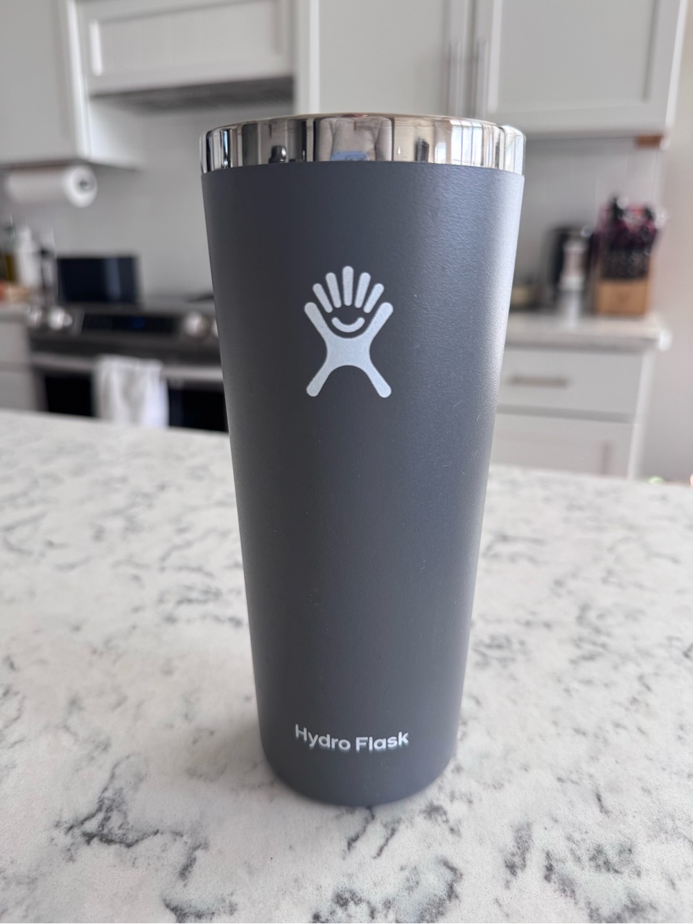 Hydro Flask Gray Insulated Tumbler - 22oz